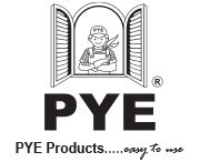 PYE brand logo